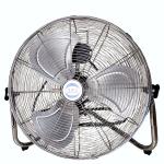 High Velocity Electric Oscillating Fan 16 Inch Metal Industrial Floor Fan