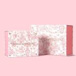 Large Big Magnet Custom Rigid Cardboard Cosmetic Packaging Black Paper Gift Box