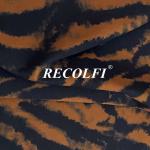 Anti Bacterial High Stretch Activewear Knit Fabric 230gsm Customized Pattern