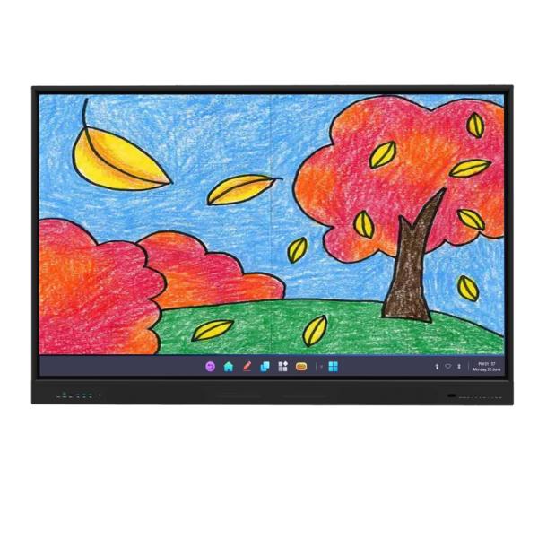 Interactive Whiteboard 75" LCD Interactive Boards For Classroom And Meeting