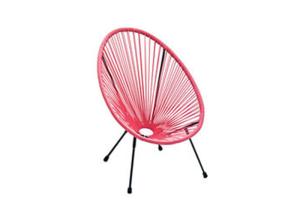 Wholesale Multicolor Rattan Steel Chair , Stackable Rattan Garden Chairs 10kg from china suppliers