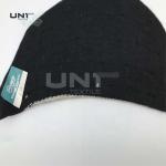 Men"s Wear Foam Sewing Shoulder Pads Black For Apparel Industry