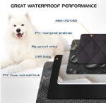 Durable Waterproof Truck Back Seat Dog Hammock 900g Black Dog Car Seat Mat