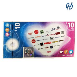 Rainbow Paper Anti Counterfeiting Label Currency Value Custom Security Label