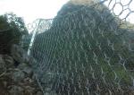 Safety Passive Rockfall Fence / Spider Shaped Spiral Rockfall Net