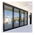 Commercial Aluminum Alloy Waterproof Sliding Doors For Dining Room