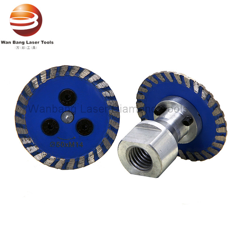 ISO9001 Hot Pressed Sintered Diamond Saw Blades 50mm For Granite