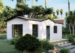 Wholesale Light Steel Frame Prefabricated Houses Modular Bungalow Wooden Plastic Decorate Foldable Homes from china suppliers