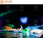 Interactive Projection Mapping Outdoor Lake Fountain Water Screen Outdoor Water