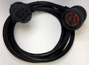 Wholesale Right Angle Deutsch 9-Pin J1939 Female to Right Angle J1939 Male Cable from china suppliers