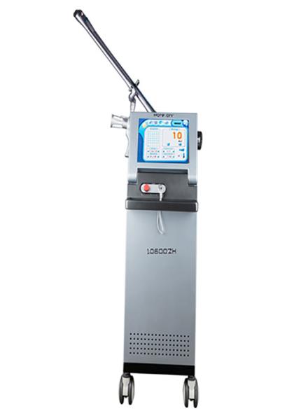 Most popular stationary 0.1-0.2mm dot interval co2 laser cutting skin resurfacin