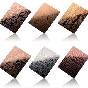 Wholesale HL Stainless Steel Decorative Sheet Cold Rolled 8K Mirror Customized Color from china suppliers