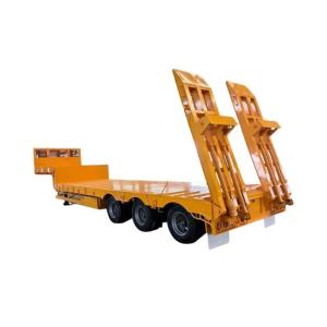 Wholesale 137500 to 26000*2500to2550 height Van-type Flatbed Lowbed Semi Trailer with Best from china suppliers