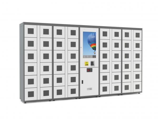 Quality Remote Control Combo Vending Machines Outdoor Locker Systems With LED Lights for sale