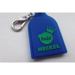 Silicone Dog Tag Keychain Personalized Promotional Gifts Debossed Logo Non -