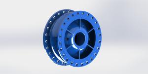 Wholesale PN16 Ductile Iron Construction Nozzel Check Valve Against Water Reverse Flow from china suppliers