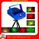 singe red / green twinkling star, petal , windwill, flower Mini Laser Stage