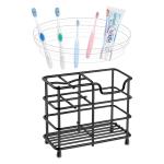 Small 5 Slots Stainless Steel Exquisite Welding Bathroom Accessories Organizer
