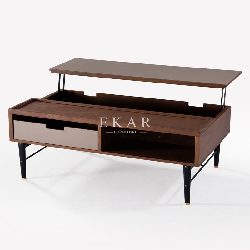 Lift Top Living Room French Modern Coffee Table