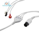 Medical ECG Cables And Leadwires Compatible Goldway Durable TPU Material