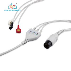 Wholesale Medical ECG Cables And Leadwires Compatible Goldway Durable TPU Material from china suppliers