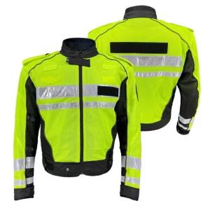 Wholesale Police Fluorescent Jacket Vest Reflective Motorcycle Riding Wear Clothing from china suppliers