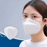 KN95 Face Mask Respirator Mask 5 Layer Dustproof Non-Woven Fabrics Folding