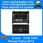 Ouchuangbo Car GPS Navigation Android 4.0 for Nissan Patrol 2012 with Auto DVD
