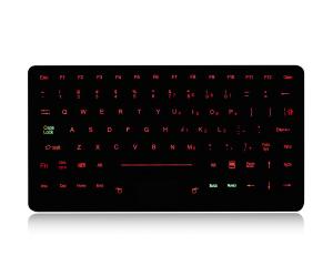 Wholesale IP65 Silicone Industrial backlit Keyboard With Sealed Touchpad For Computer from china suppliers