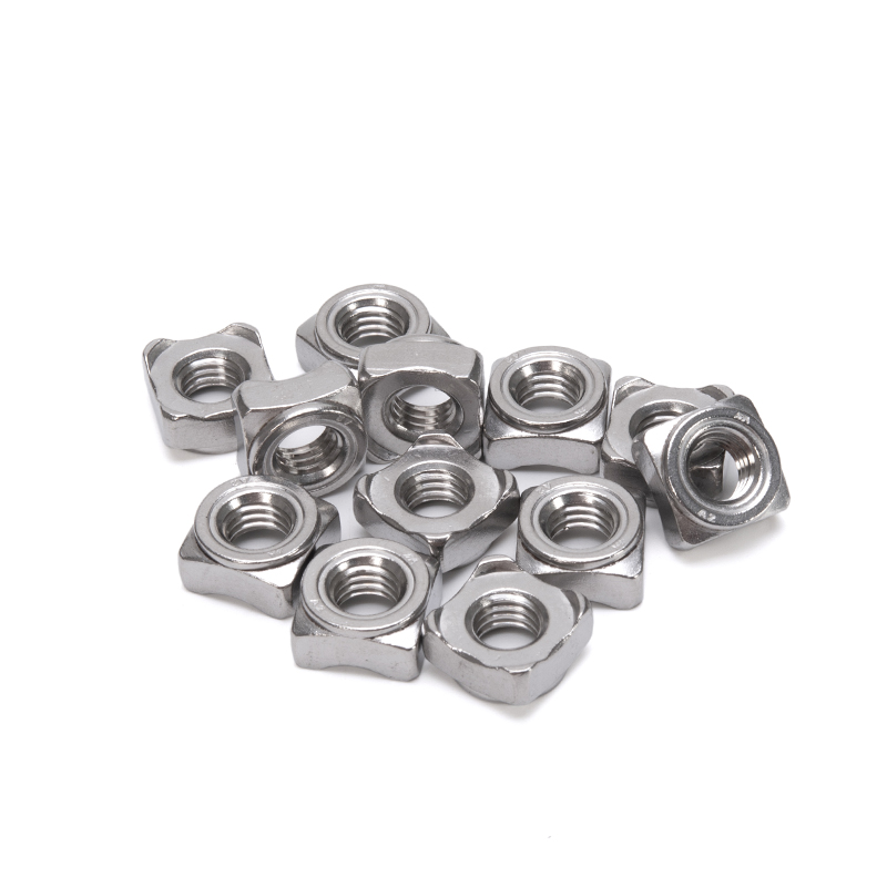 Oil Gas Industry Solutions Stainless Steel DIN557 Square Thread Nuts With Chamfer M4 M5 M8 for Imperial Measurement System