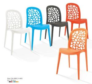 Wholesale Moon Injection Mould Thermoplastic Cafe Chair/plastic event chair/stackable cafe chair from china suppliers