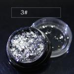 Japanese Manicure Ultra-thin Foil Platinum Powder Laser Glitter Nail Foil Flakes