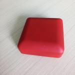 Custom Festive Book Shaped Gift Box Plastic , Flip Top Gift Box Red Pretty