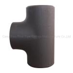 P235GH Schedule 40 Steel Pipe Fittings Beveled SCH 160 Elbow Tee Carbon Steel MS