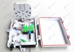 Wholesale 8 Cores Fiber Optic Distribution Box PBT Material With SC Duplex Fiber Optic Adapter from china suppliers