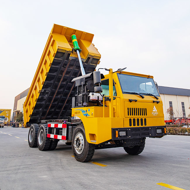 Compact Underground Dump Truck 35Tons Mining Transport Vehicles UQ-35Q