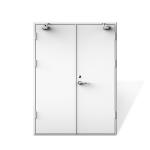 Exterior Steel Hotel Security Fireproof Steel Door