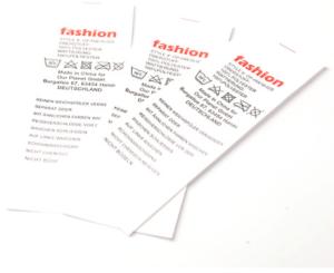 Wholesale Logo Printing RFID Care Label UHF Cotton Waterproof Battery Free from china suppliers