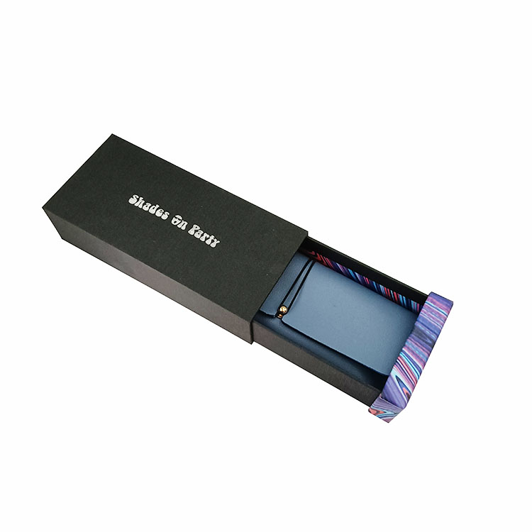 Custom Logo Leather Paper Glasses Case Set OEM / ODM Available