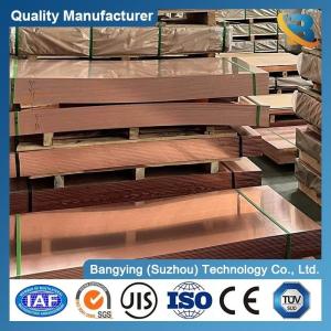 Wholesale Customized T1 T2 Copper Plate 2mm 5mm Cathode for C10100 C12000 Elongation 45-50 from china suppliers