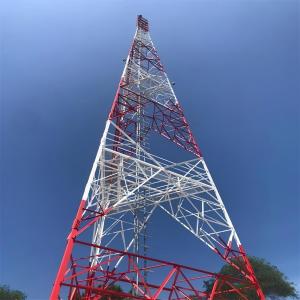 Wholesale Telecom Shelter Design 60m 4 Legged Angular Steel Tower Angle Lattice Radio Antenna 4g Wireless Equipment from china suppliers