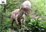 Original Size Realistic Dinosaur Models / Funny Pose Dinosaur Statues In Coin