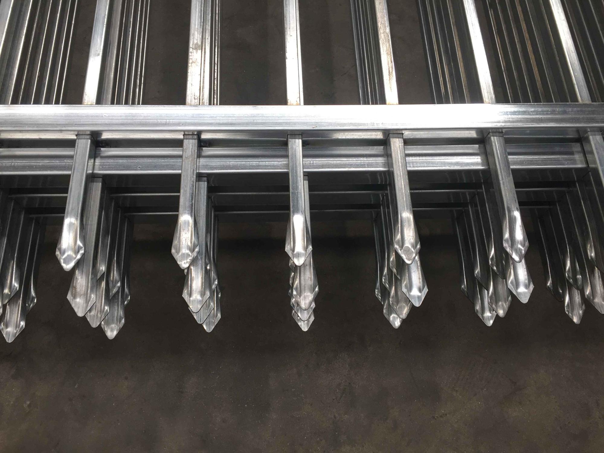 new Garden Security wrought iron fences designs / steel fence panels / decorative garden fence Steel