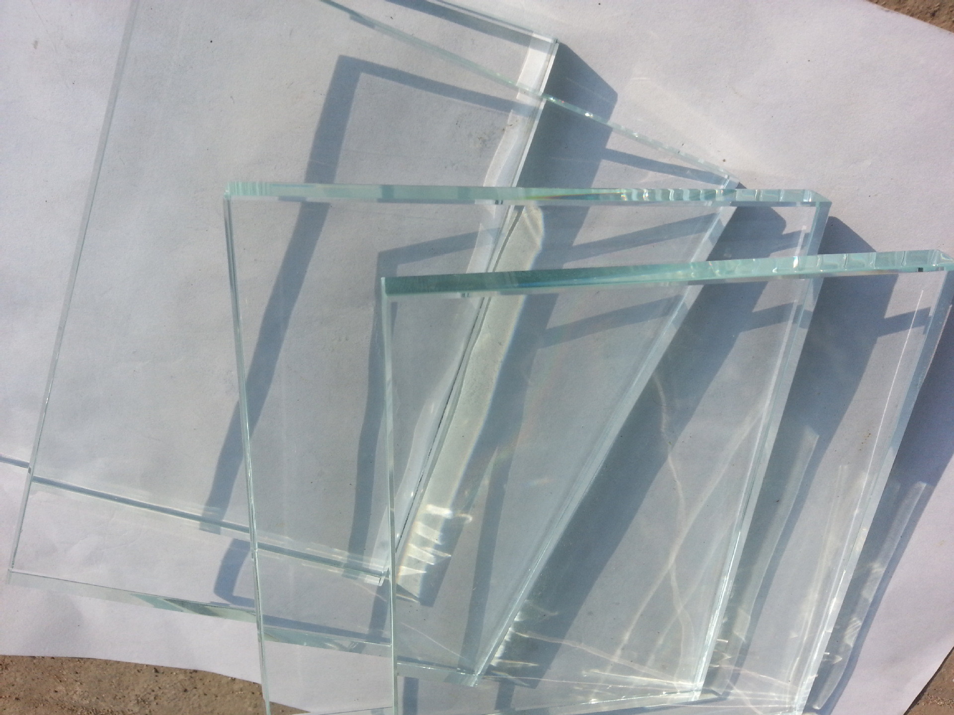 10mm 12mm 16mm Low Iron Tempered Glass Ultra Clear Glass
