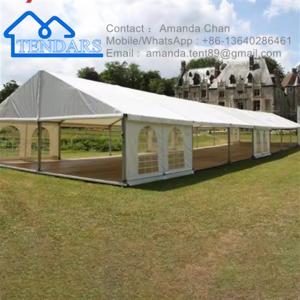 Wholesale New PVC Fabric Aluminum Frame commercial outdoor White Cloth Canopy Tent With Windows For Outdoor Events from china suppliers