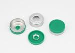 Pharmaceutical Aluminum Plastic Vial Caps 20mm Size For Injection Vial