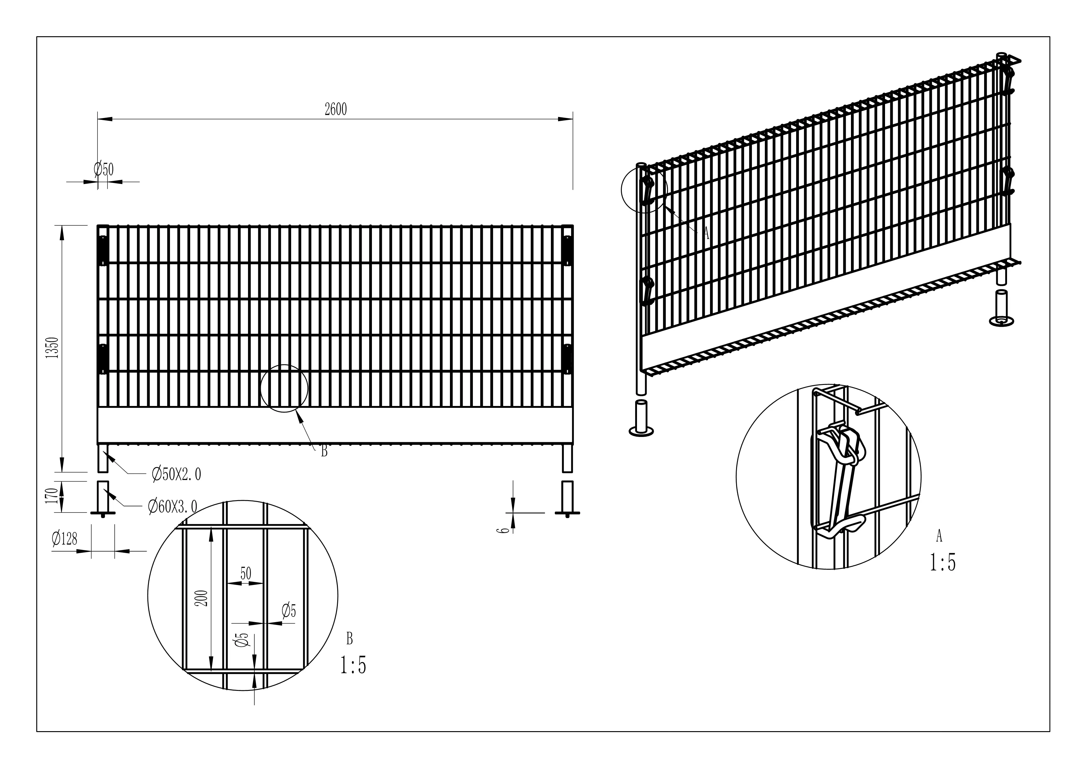 Customization Edge Protection Barriers With Toeboard For Construction