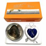 Friend Series Color Box Love Pearl Necklace Gift Box With Fashion Cage Pendant