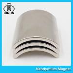 Custom Arc Shape Brushless DC Micro Motor Neodymium Magnet Industrial Use