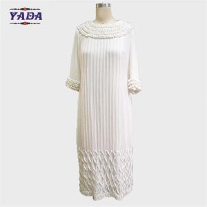 Wholesale Wholesale latest casual chiffon pakistani dresses vintage o-neck simple model ladies dress names for sale from china suppliers